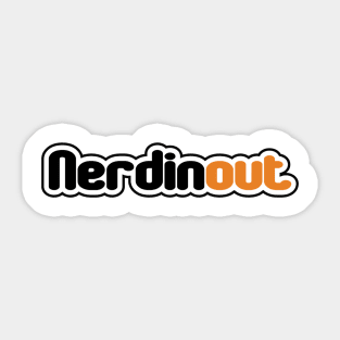 NerdinOut Logo Sticker